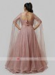 Wing sleeves Designer Gown